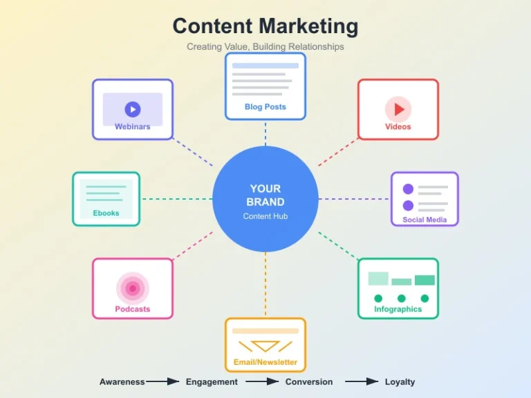 Illustration for Content Marketing